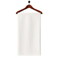 AFAS Custom Size Classic White Pink Pencil Stripe Cotton Fabric - SKU F0042
